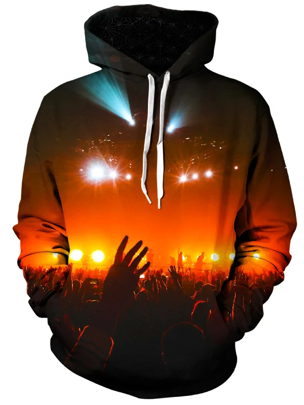 Into the Crowd Unisex Hoodie Hoodie with Toggle Buttons Decorative Unique