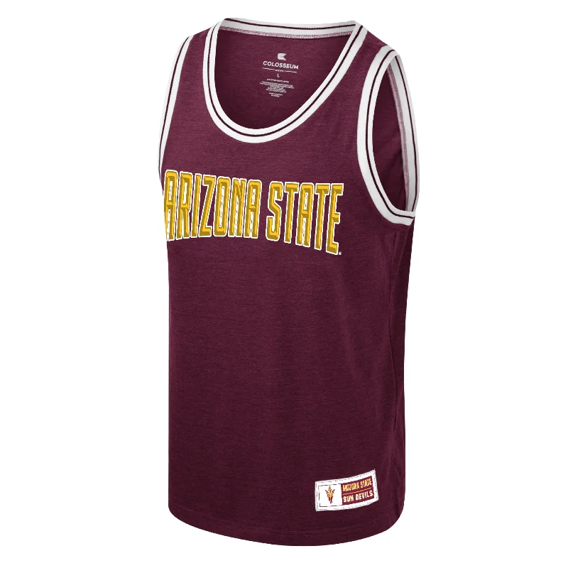 ASU Shooting Tank MRN soft pink tank