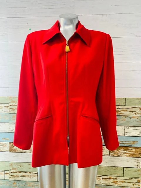 90’s - Mary Mc Fadden Jacket Welt Pockets Slit Pockets Flap Pockets
