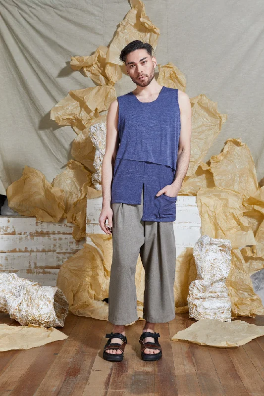 S/S 20 RAI REVERSIBLE TANK TOP - OCEAN sexy tank top