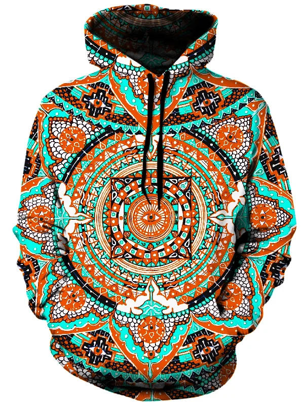 Awake Unisex Hoodie Hoodie with Hem Patch Decorative Personalized