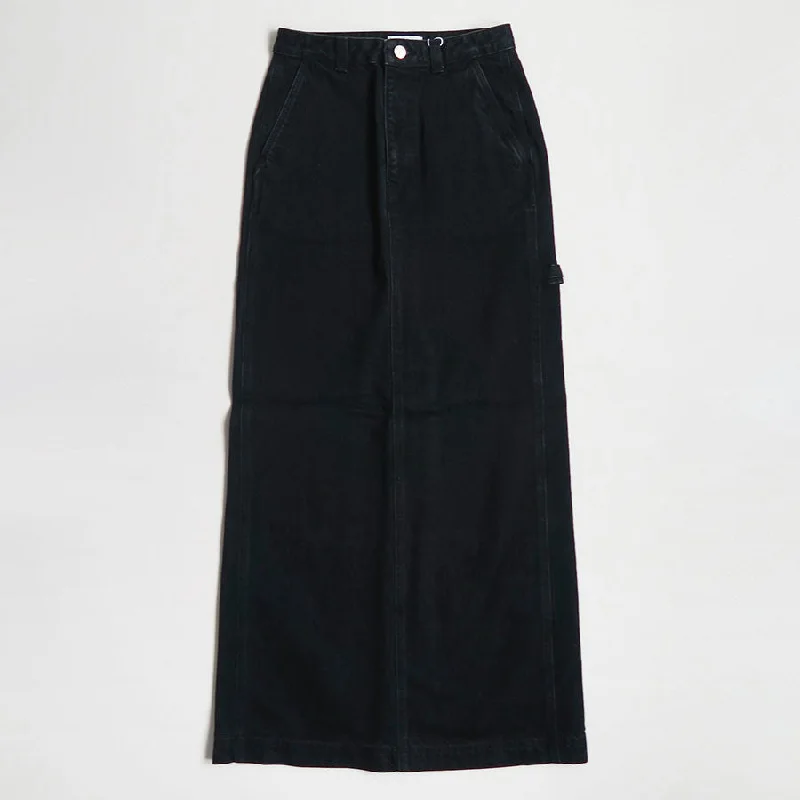 【IIROT/イロット】<br>USA Cotton Maxi skirt <br>022-023-D003 lace skirt romantic