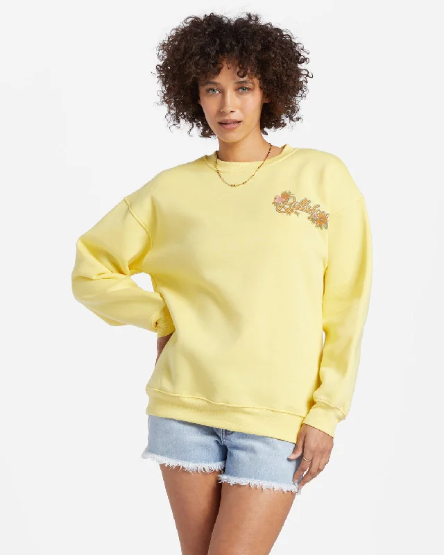 Best Of Times Sweatshirt - Fresh Squeezed Hoodie with Raw Hem Edgy Unfinished