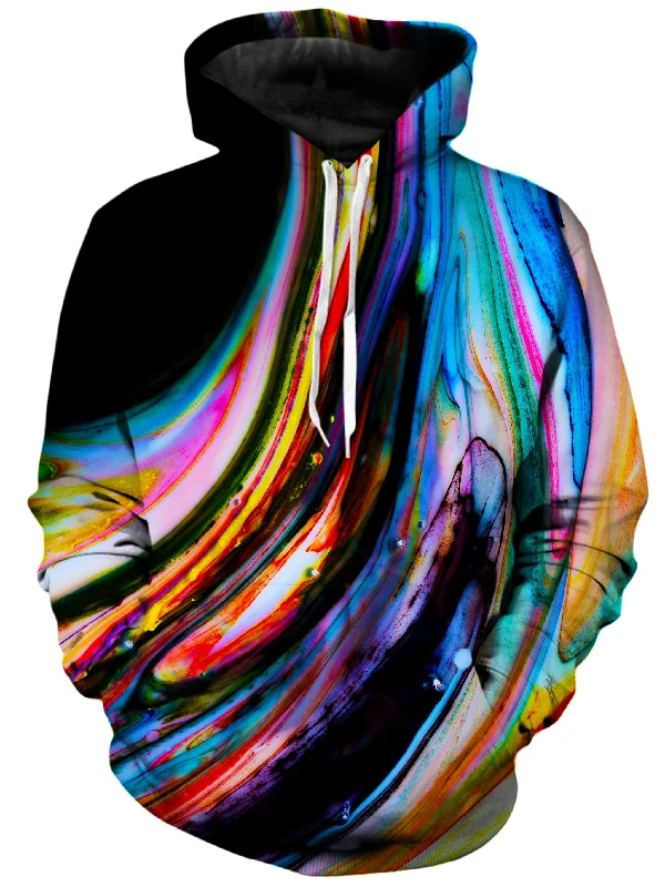 Interstellar One Unisex Hoodie Hoodie with Hem Applique Textured Unique