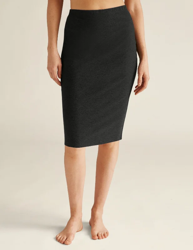 Spacedye On The Town Skirt satin skirt smooth