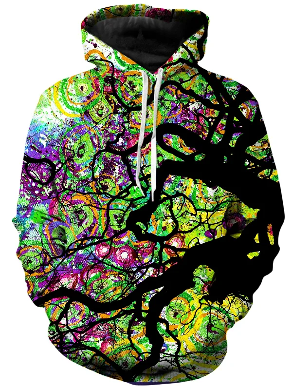 Radial Roots Unisex Hoodie Hoodie with Zipper Versatile Modern