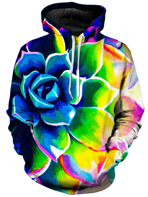 Supp Succulent Unisex Hoodie Hoodie with Contrast Stitching Detailed Premium