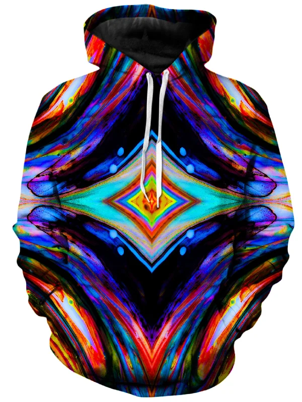 Saturated Eyes Unisex Hoodie Hoodie with Back Slit Movement Comfort