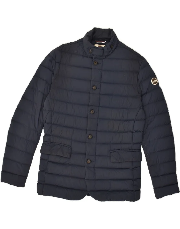 COLMAR Womens Padded Jacket IT 48 XL Navy Blue Polyamide Jersey Jacket Tulle Jacket Batik Jacket COLMAR Womens Padded Jacket IT 48 XL Navy Blue Polyamide Jersey Jacket Tulle Jacket Batik Jacket