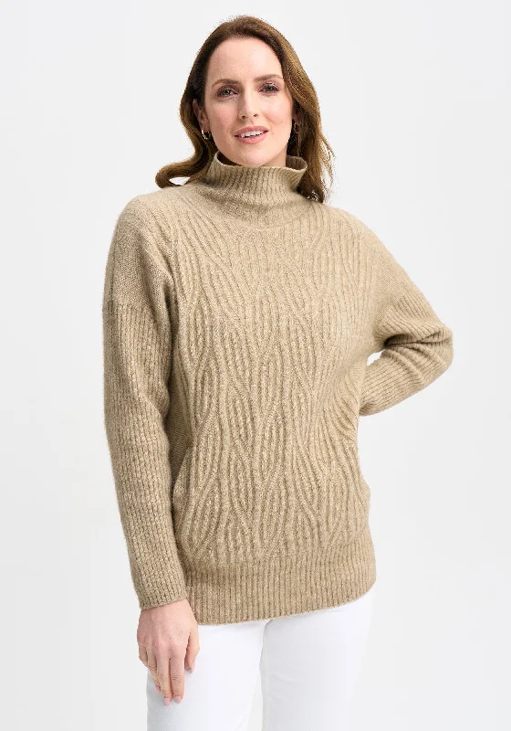 Neve Sweater Collared Crew Neck Turtle Neck