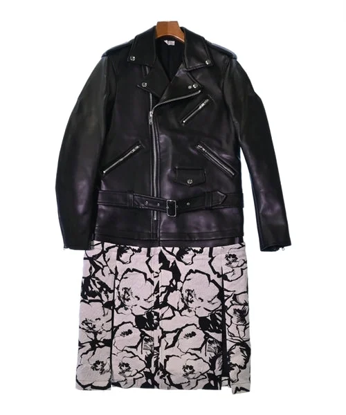 COMME des GARCONS HOMME PLUS Motercycle Jackets V-Neck Jacket Boat Neck Jacket Square Neck Jacket COMME des GARCONS HOMME PLUS Motercycle Jackets V-Neck Jacket Boat Neck Jacket Square Neck Jacket
