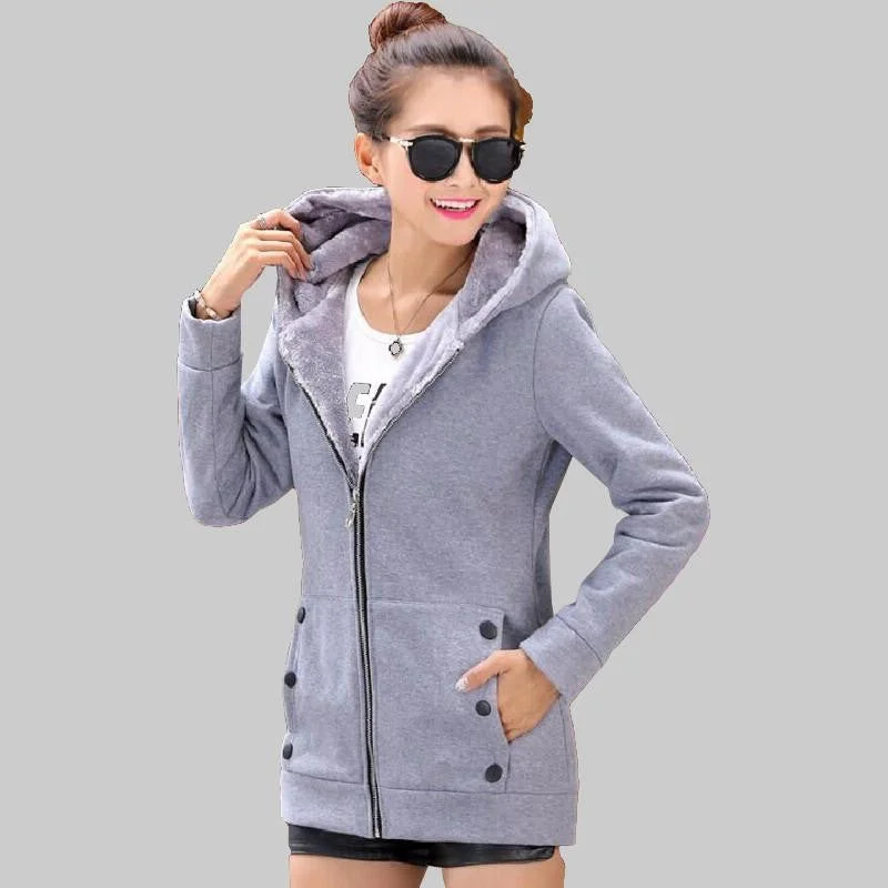 Women Hoodies cotton mixed Zip-up zipper Solid Full-Sleeve Hooded Casual Hoodies Sweatshirts Plus Size M-3XL Hoodie with Hidden Zipper Minimalist Clean Women Hoodies cotton mixed Zip-up zipper Solid Full-Sleeve Hooded Casual Hoodies Sweatshirts Plus Size M-3XL Hoodie with Hidden Zipper Minimalist Clean