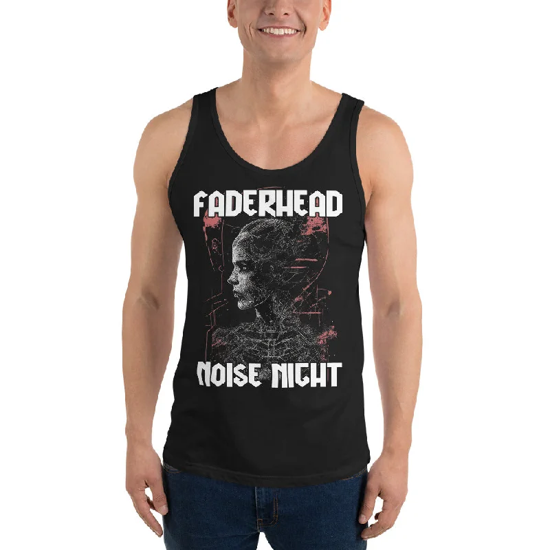 NOISE NIGHT CYBORG Tank Top Men playful tank top
