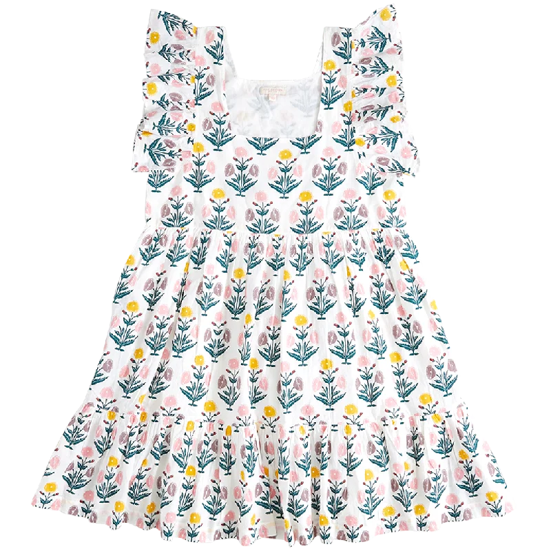 Womens Elsie Dress - Sunburst Dandelion Tunics Luxurious high-end