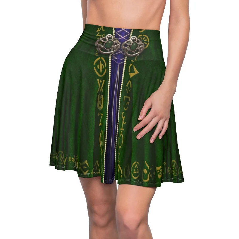 Winifred Sanderson Skirt, Hocus Pocus Costume chiffon skirt flowing