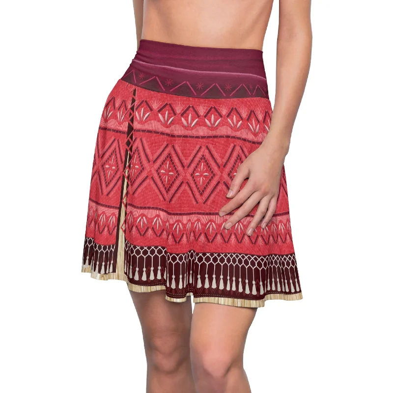 Moana 2 Skirt, Moana Costume silk skirt lustrous