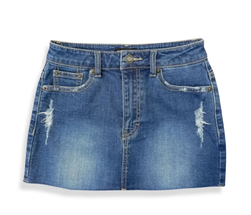 Junior Miami Skirt patchwork skirt art