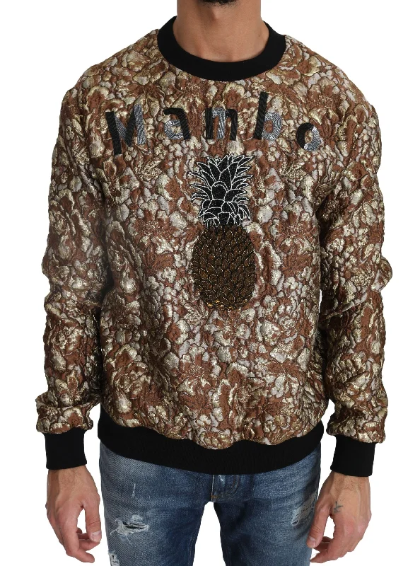 Opulent Multicolor Crewneck Sweater Wool Sweater Cotton Sweater Cashmere Sweater