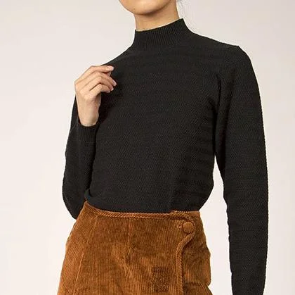 Concept CO131 Mock Neck Sweater Neon Metallic Matte