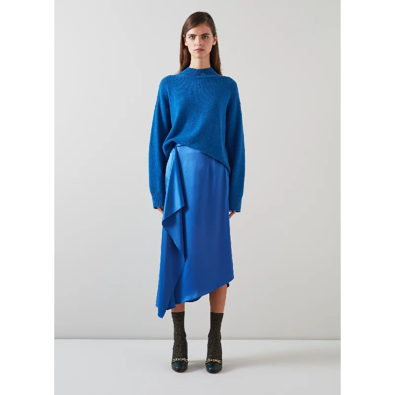 Zoe Skirts silk skirt lustrous