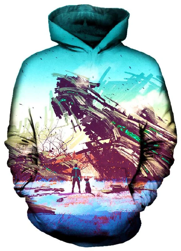 No Escape Hoodie Hoodie with Print Artistic Unique