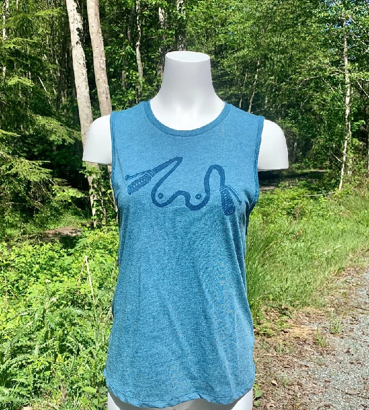 Women's "Boobs on Bikes" Tank Top vibrant tank top