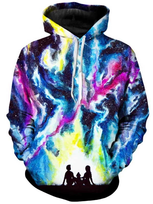 Stardust Unisex Hoodie Hoodie with Bell Sleeves Flared Feminine