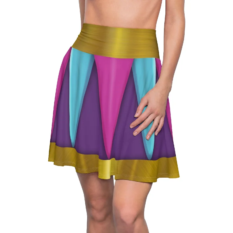 Mrs. Potts Skirt, Beauty and the Beast Costume leather skirt bold