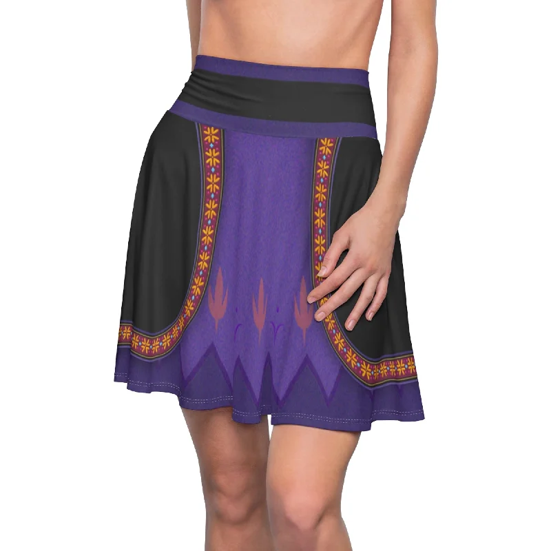 Queen Iduna Skirt, Frozen 2 Costume corduroy skirt textured