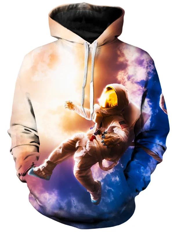 Glorious View Hoodie Hoodie with Hem Patch Decorative Personalized