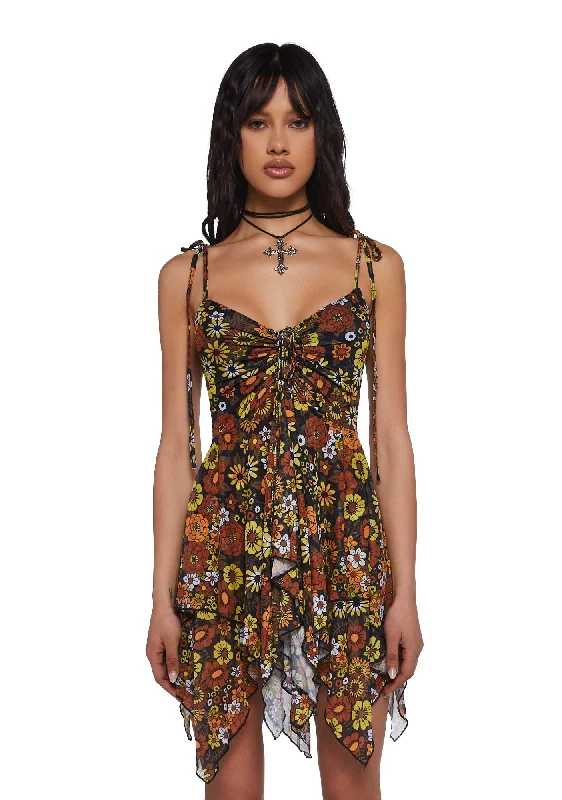 F Is For FairiesⓇ  Handkerchief Dress - Floral Tunics Recommended stylist