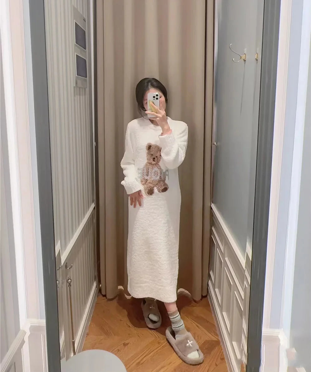 BEAR White dress