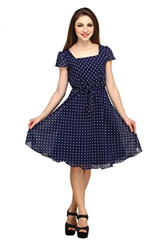 Colorfuel Women's Dress(CFW-001 Medium_Blue_Medium) Tunics Luxurious premium