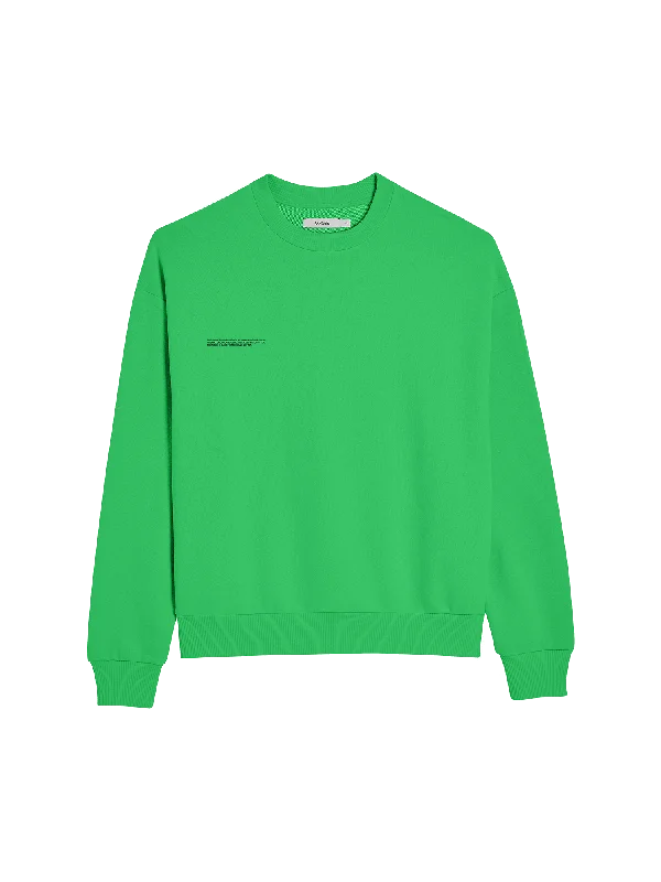 Womens 365 Midweight Sweatshirt—jade green Hoodie with Slit Hem Functional Movement