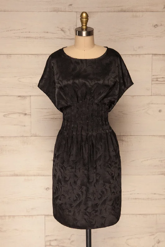 Blace Black | Short Satin Dress