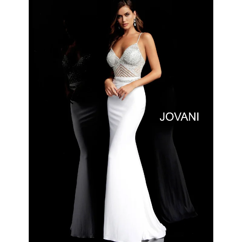 Light Blue Fitted Jovani Prom Dress 63147