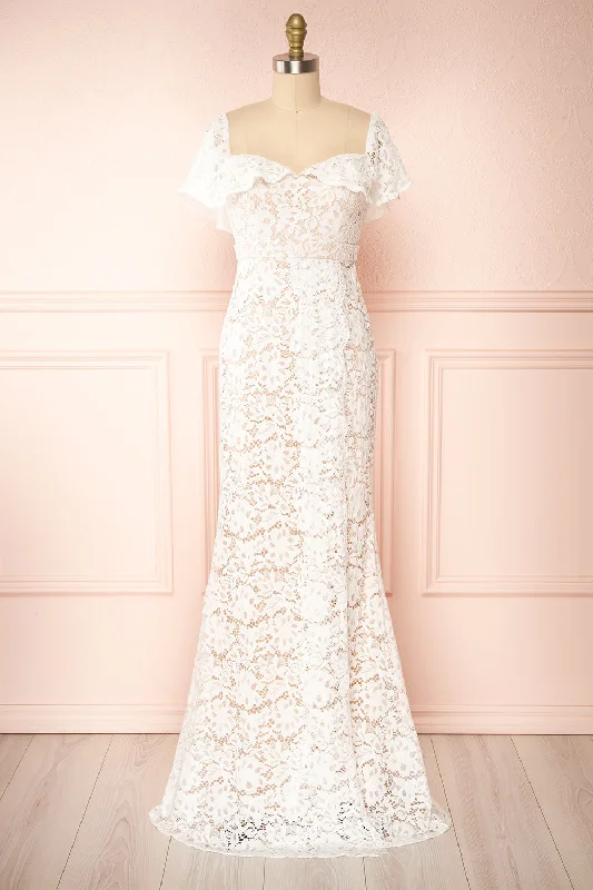 Benignitas | Off-Shoulder Mermaid Bridal Dress