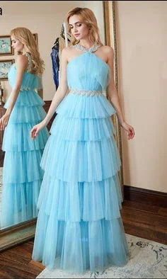 New Arrival Long Prom Dresses Luxury Beaded Top Sleeveless Crystals Satin Formal Evening Dress cg6720 New Arrival Long Prom Dresses Luxury Beaded Top Sleeveless Crystals Satin Formal Evening Dress cg6720