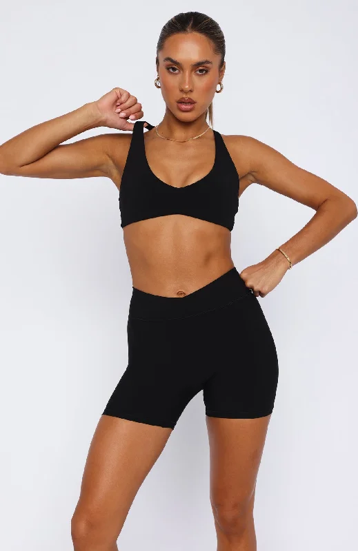 Energize Me Sports Bra Black