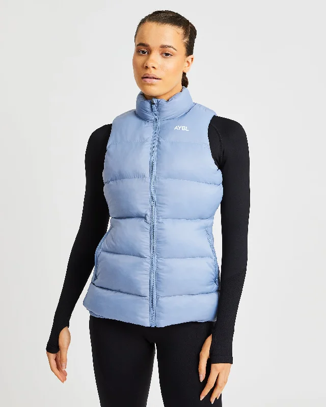 Everyday Gilet - Chambray Blue