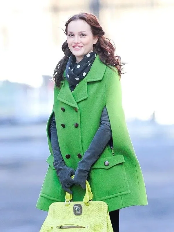 Gossip Girl Leighton Meester Cape Coat