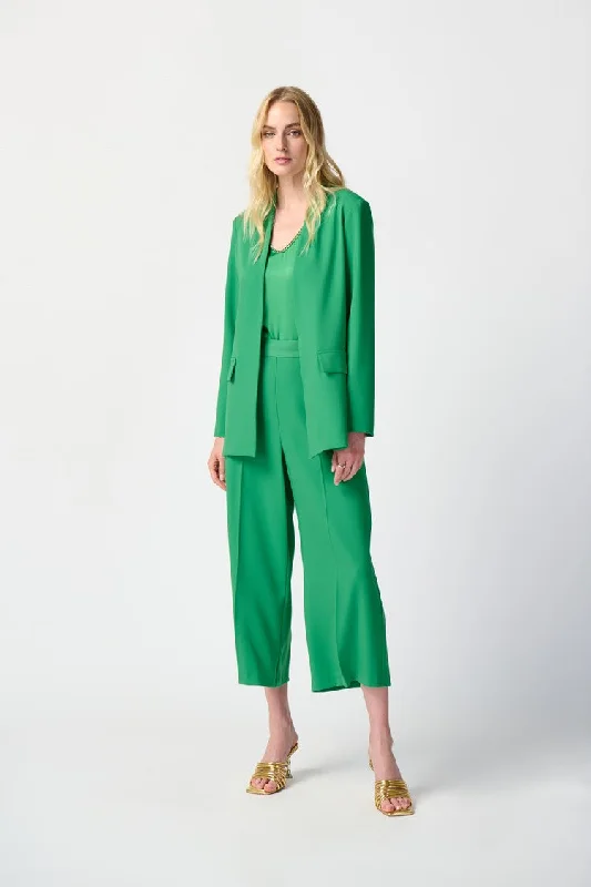 Joseph Ribkoff Island Green Straight Blazer