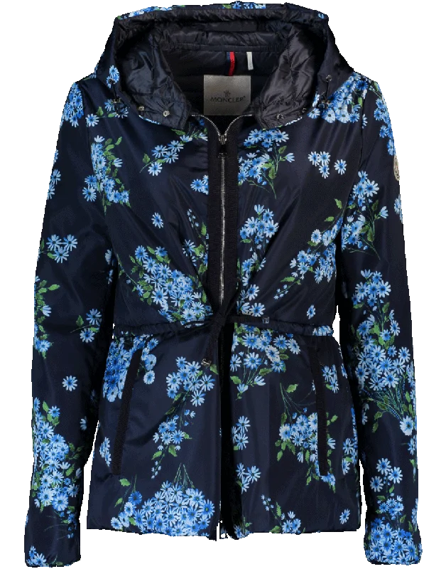 Raief Hooded Floral Jacket