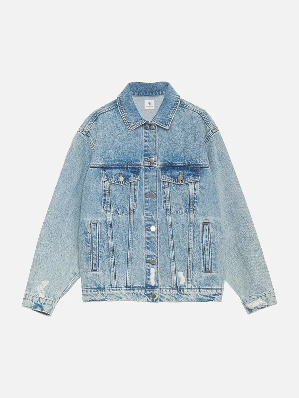 Rory Denim Jacket in Vintage Blue