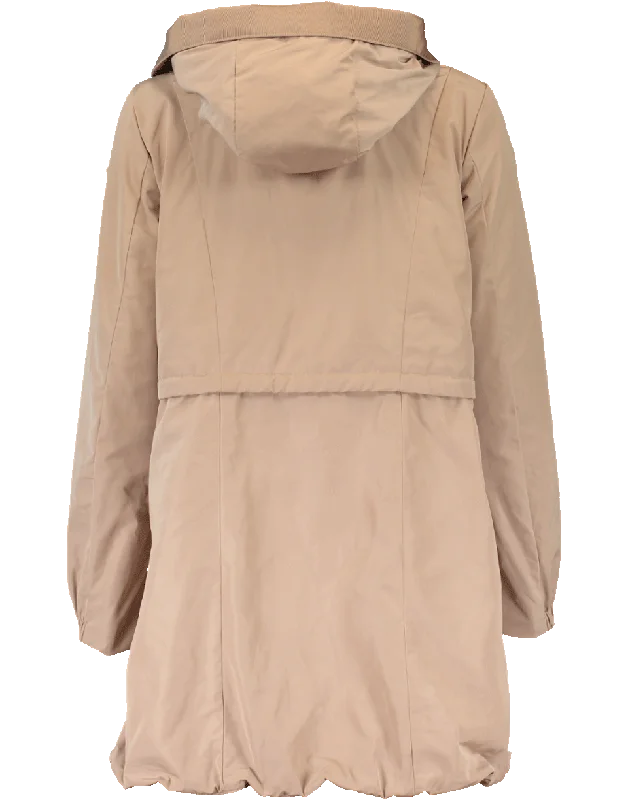 Topaze Drawstring Rain Coat