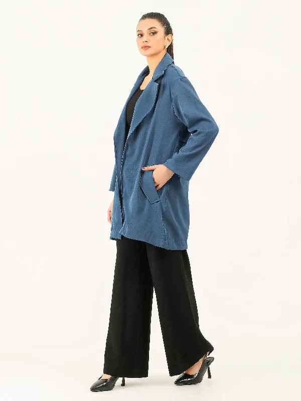 Belted Viscose Coat