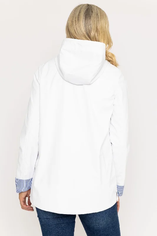 White PU Coated Jacket