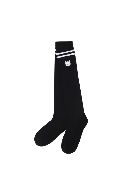 Women's Essential Knee Socks(16"") Black