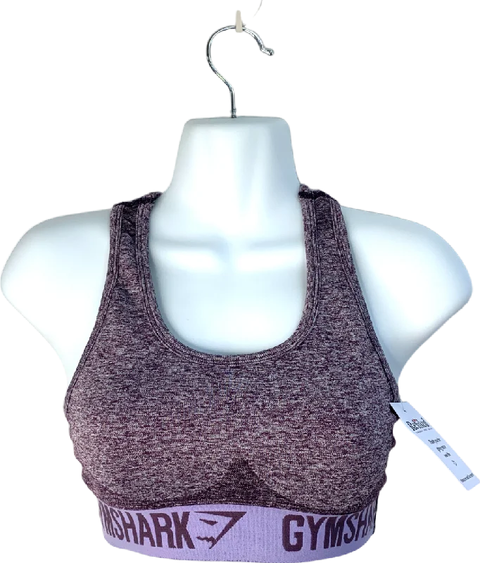 gymshark Purple Flex Sports Bra UK S