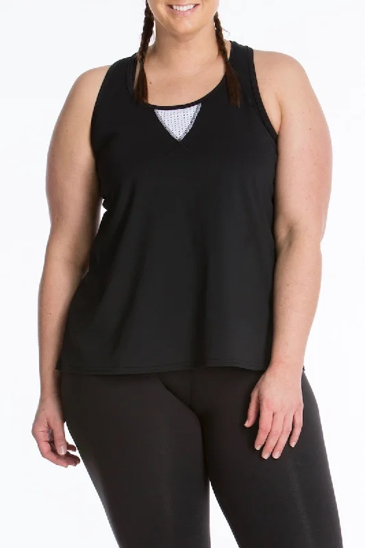 Lola Getts Easy Tank - Black/White